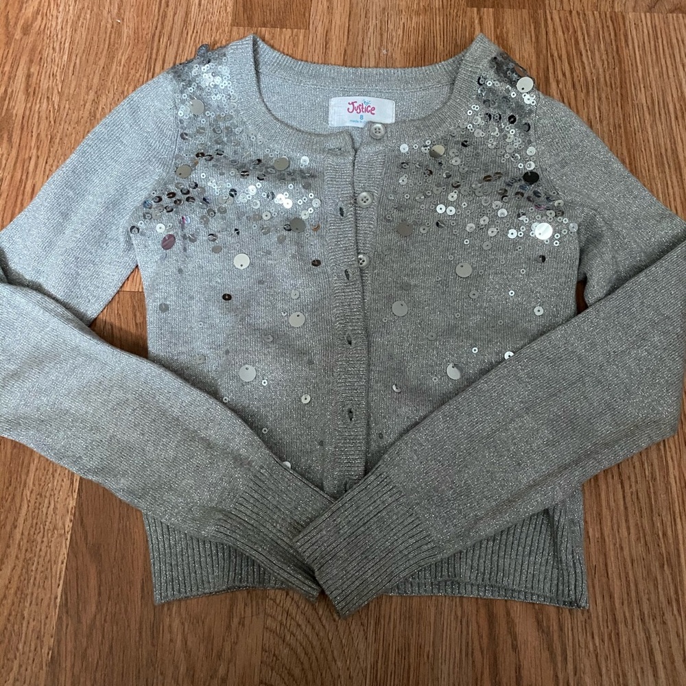 Kids Gray Cardigan